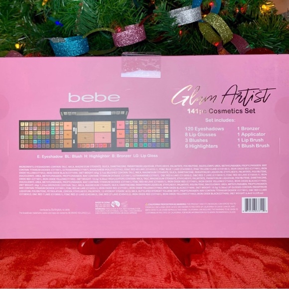 bebe Glam Artist 141 Pc Cosmetics Set - Picture 4 of 5